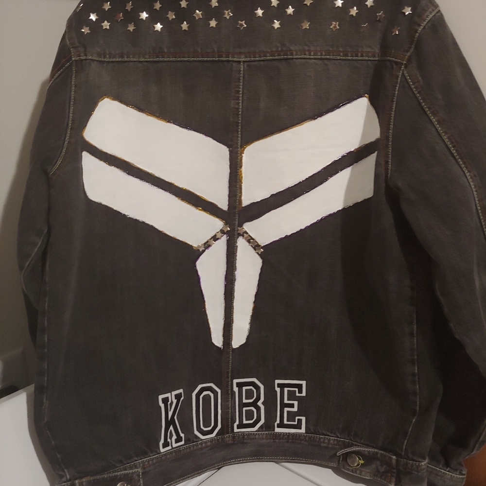 Hand painted kobe jacket